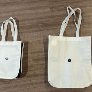 lululemon athletica Cream Tote Bag big
